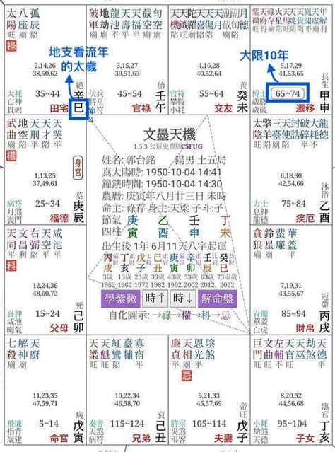 紫微斗數大限小限意思|紫微斗數大限、小限、流年盤的分別＆疊宮基礎說明